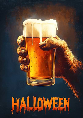 Werewolf Halloween Beer