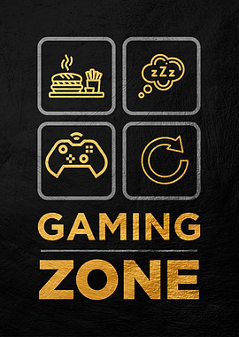 Gaming Zone Sign