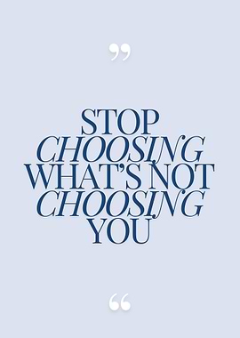 a quote to remind myself soft blue