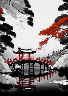 Japanese Garden Bridge