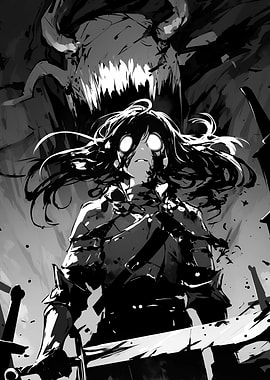 Dark Fantasy Anime Girl