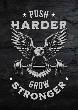 Eagle Lifting Weights Gym Motivation
