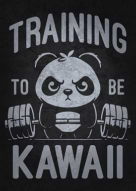 Gym Panda Training To Be Kawaii