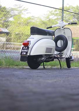Vintage Vespa Scooter