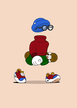 Headless Skateboarder