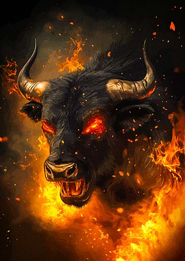 Fiery Bull