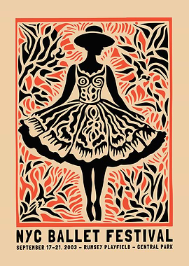NYC Ballet Festival Poster