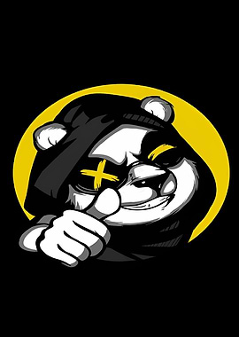 Cool Panda Illustration