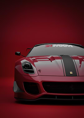 Ferrari 599XX Evoluzione 2011 - Half Front