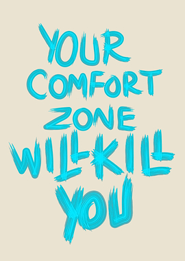 Comfort Zone Motivational Quote