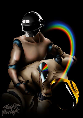 Daft Punk Robot Artwork