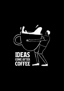 Coffee &amp; Ideas Illustration