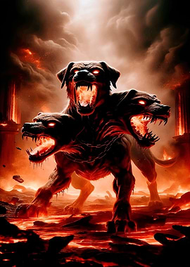 Cerberus, Three-Headed Dog