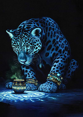 Mystical Blue Jaguar