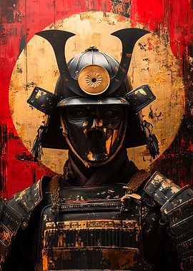 Samurai Armor Portrait