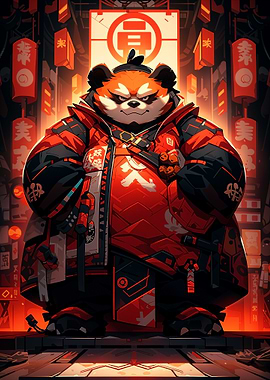 Red Panda Samurai