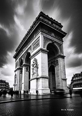Arc de Triomphe in Paris