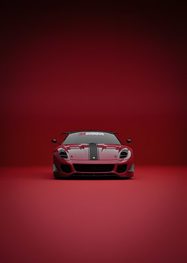 Ferrari 599XX Evoluzione 2011 - Front View