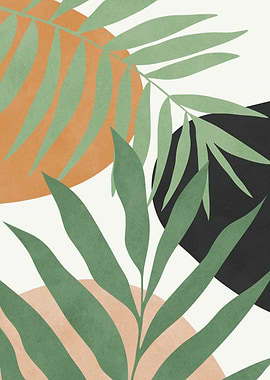 Abstract Tropical Leaves