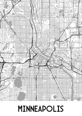 Minneapolis City Map