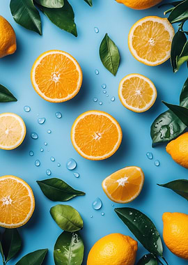 Citrus Fruit Pattern