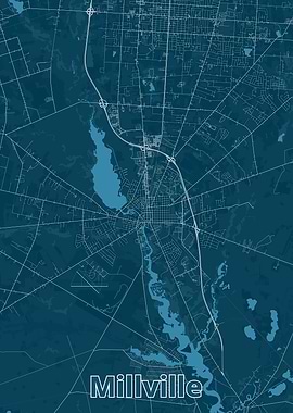 Millville City Map