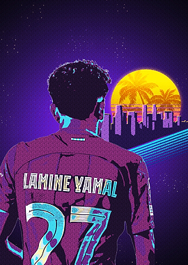 Lamina Yamal Retro Art