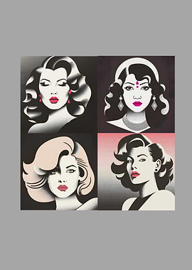 Four Women Portraits