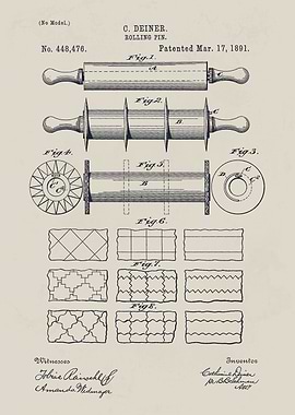 Rolling Pin Patent