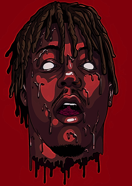 Juice Wrld Drip Art