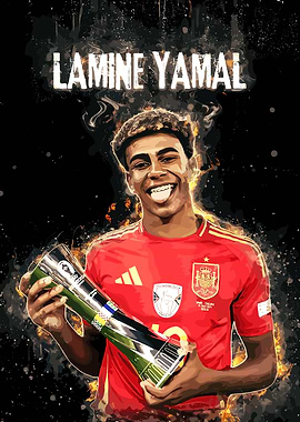 Lamine Yamal Euro Champion
