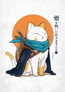 Going to save the princess, meow!