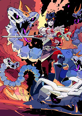 Hades Video Game Art