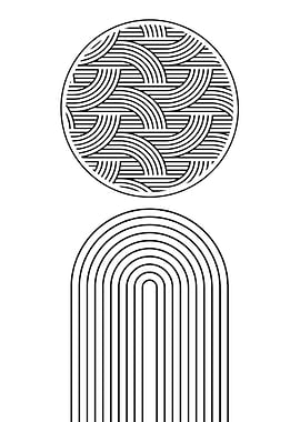 Abstract Geometric Art