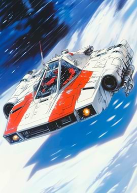 Spacecraft in Flight