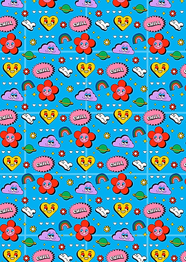 Chill Vibes Pattern