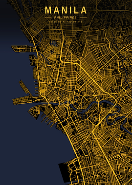 Manila Golden City Map