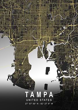 Tampa Silver City Map