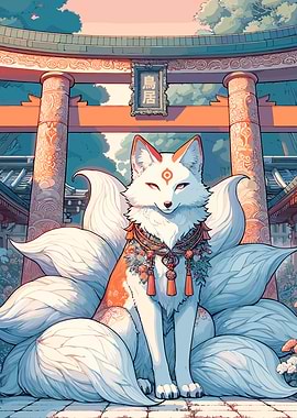 Nine-Tailed Fox Kitsune