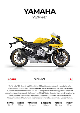 Yamaha YZF-R1 Motorcycle