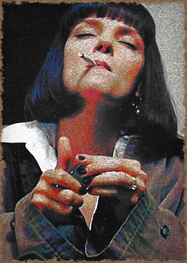Mia Wallace Pulp Fiction