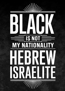 Black Hebrew Israelite Hebrew Israelite