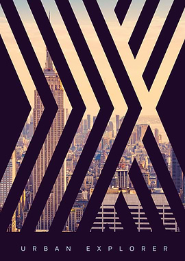 Urban Explorer NYC Skyline