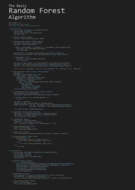 The Basic Random Forest Algorithm