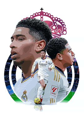 Jude Bellingham Footballer Art