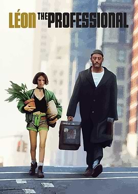 Leon The Professional Movie Poster