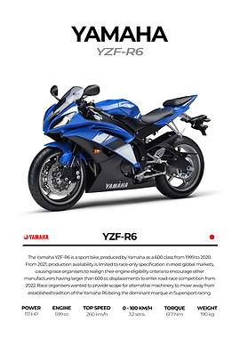 Yamaha YZF-R6 Sport Bike