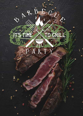 Grilled Steak BBQ Party