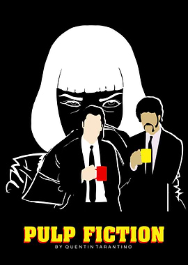 Pulp Fiction Minimalist Poster