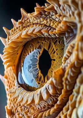 Dragon Eye Close-up